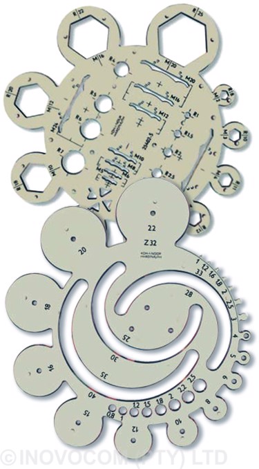 Art Board Nut And Bolt Template