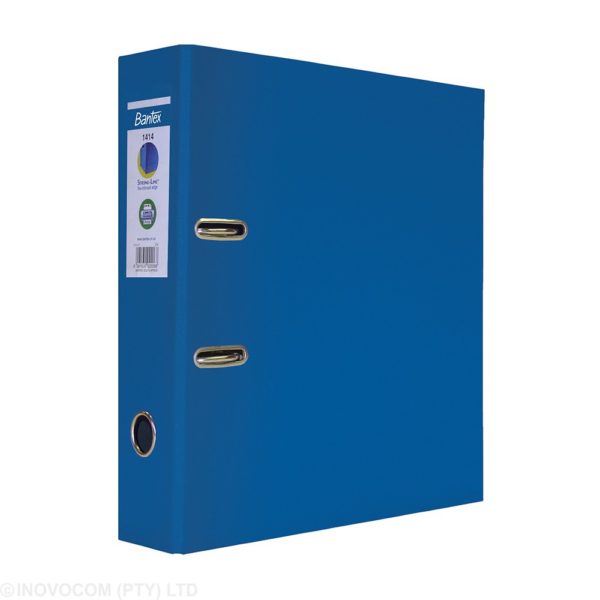 Bantex A4 Polyprop Lever Arch File 70mm Cobalt Blue – STANLEY'S SCHOOL ...