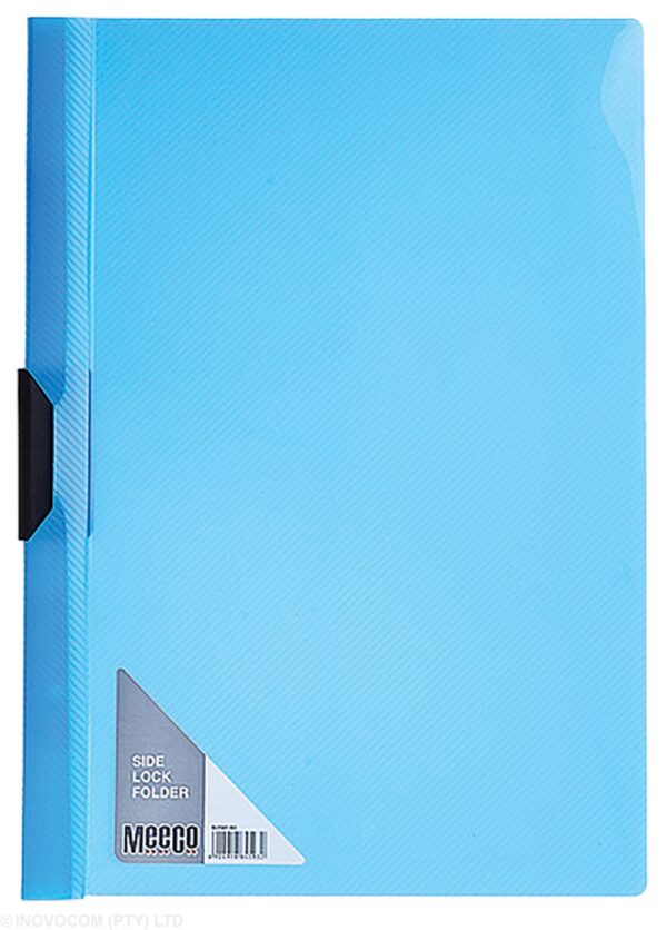 Meeco Side Lock Folder A4 Blue