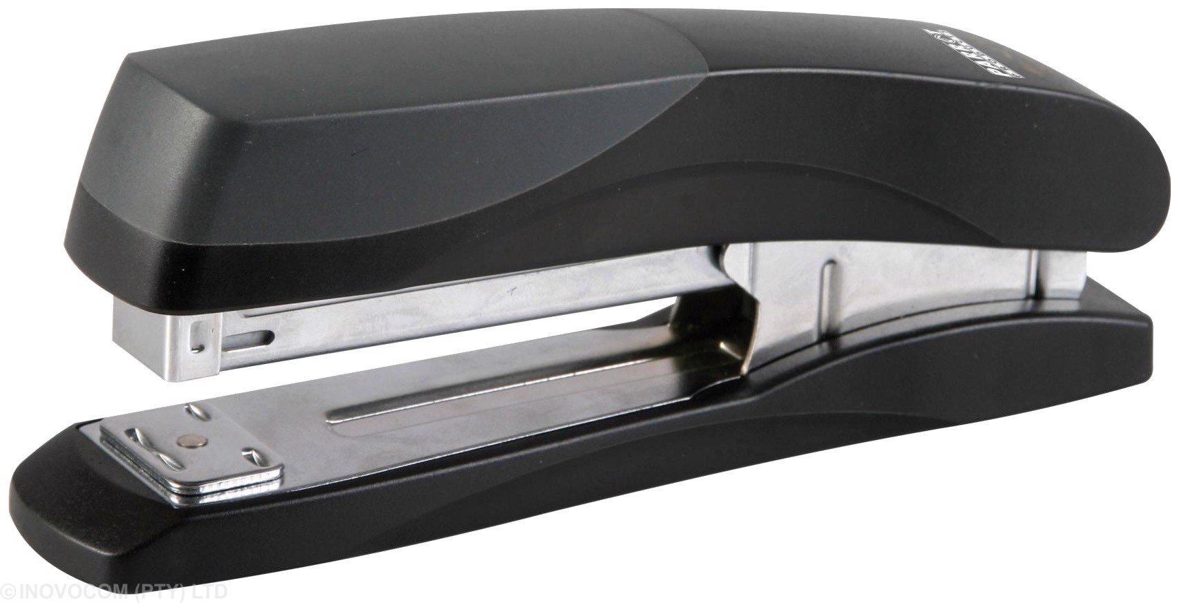 Parrot Large Desktop Full Strip Steel Stapler Black Silver – Stanley's 